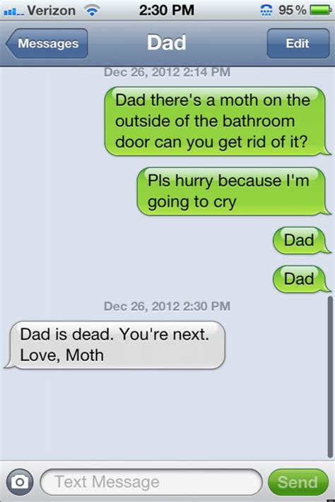 hilarious text messages  parents   kids