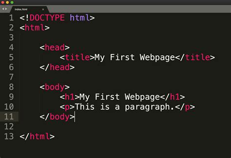 how to code a basic webpage using html henry egloff