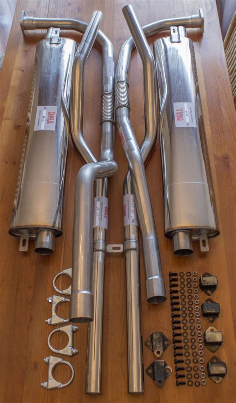 dual exhaust stainless steel