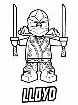 Ninjago Coloring Lloyd Pages Printable Drawing Kids Color Print Sheet Onlinecoloringpages Clipartmag sketch template