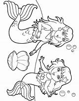 Dora Coloring Pages Mermaid Mermaids Printables Getdrawings Printable Getcolorings Adventure sketch template