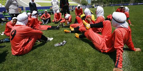 eight of iran s women s football team are actually men