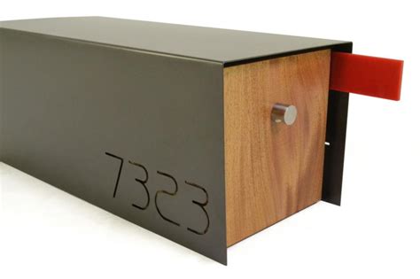 A Cool Modern Home Needs A Mailbox Like This Residential