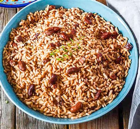 Jamaican Rice And Peas Recipe Healthier Steps