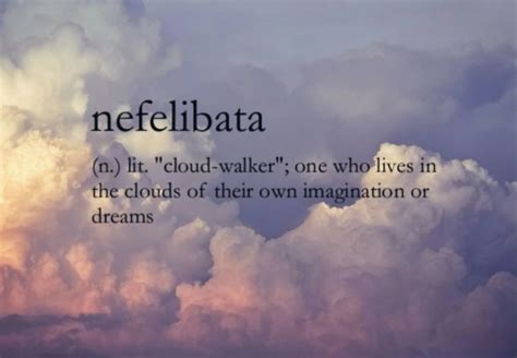 sky clouds quote nefelibata dream cloud quotes  word quotes