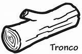 Tronco Dibujo Troncos Pretende Motivo Disfrute Compartan sketch template