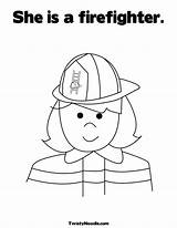 Coloring Fireman Hat Getcolorings Firefighter Printable sketch template