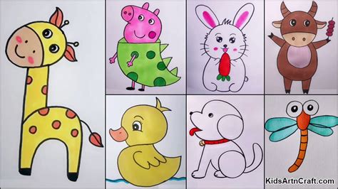 easy animal drawings  kids discount shop save  jlcatjgobmx