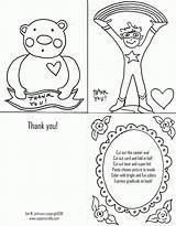 Thank Coloring Pages Teacher Service Card Color Printable Getcolorings Getdrawings Popular Library Clipart Book sketch template