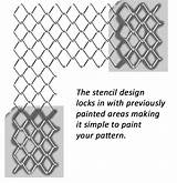 Mesh Stencil Stencils Pattern Wire sketch template