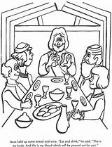 Supper Lord Ceia Sobre sketch template
