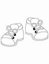 Coloring Shoes Printable Pages Popular sketch template
