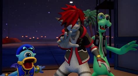 See The Monsters Inc Form Of Sora Donald And Goofy In