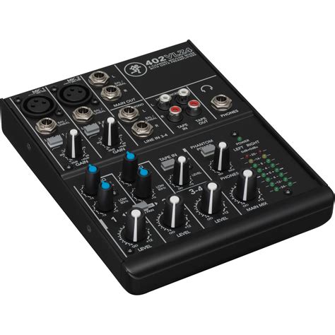 mackie vlz  channel ultra compact mixer  vlz bh photo