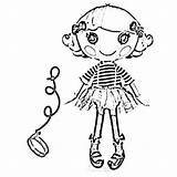 Coloring Pages Lalaloopsy sketch template