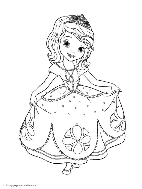 coloring pages sofia coloring pages printablecom