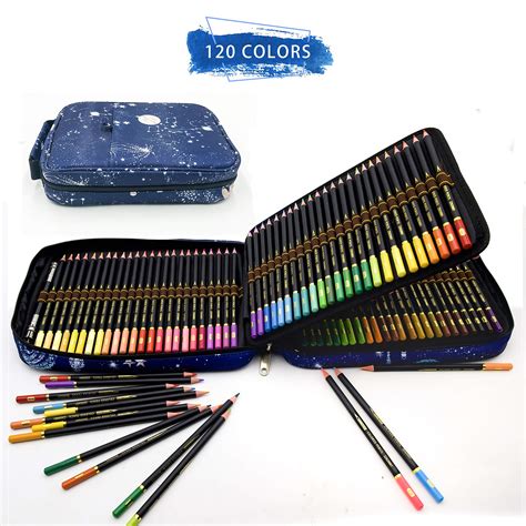 zzoneart  colouring pencils set  premium zipper pencil case