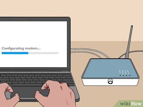 connect  router   modem  pictures wikihow