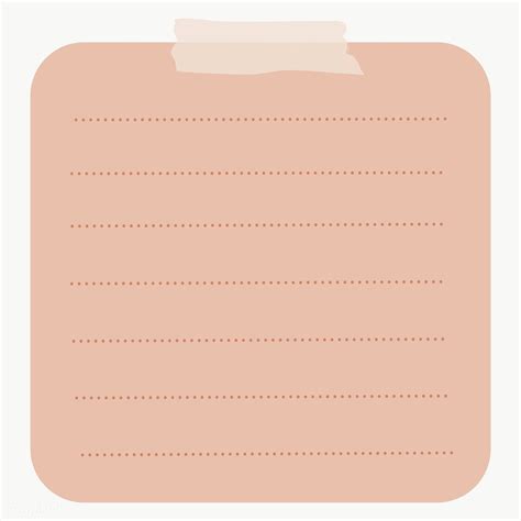 blank lined paper set  sticky tape  transparent  image  rawpixelcom chayanit
