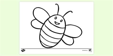 bumble bee template    print twinkl
