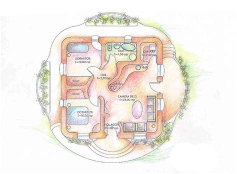 drawing   floor plan   house   bathrooms   separate living areas