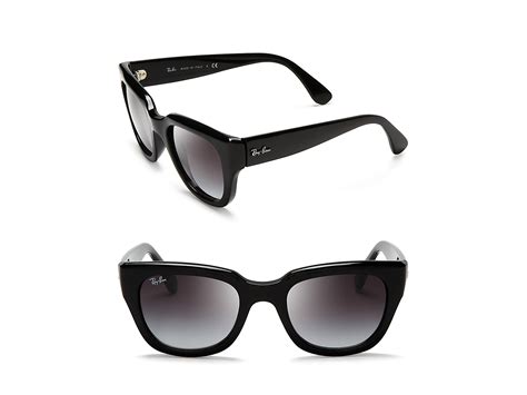 ray ban cat eye wayfarer sunglasses in black for men lyst