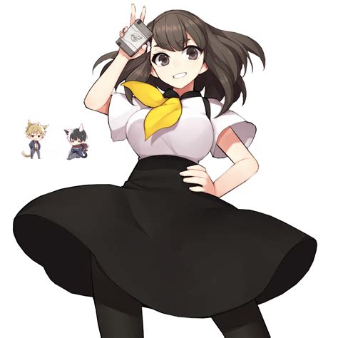 gatchaman crowds ichinose hajime render by kukinima d90vo19