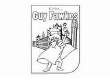 Colouring Fawkes Guy Bonfire Night November Parliament Pages 5th Firework Houses Kids Remember Fireworks Coloring Safety First Fun Adults Should sketch template