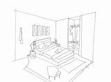 Bedroom Coloring Interior Drawing Pages Layout Sketch 1280 Pencil Template Getdrawings 23kb sketch template