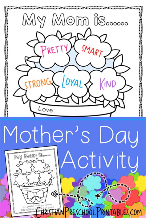 printable christian mothers day crafts printable templates