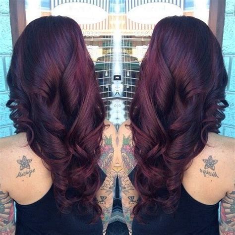 dark cherry red hair color pictures   images  facebook tumblr pinterest  twitter