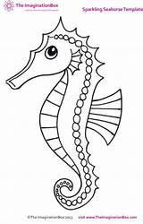 Seahorse Seahorses Seepferdchen Hippocampe Sparkling Pages Zeichnung Ausmalbilder Malvorlage Caballito Purewander Rysunki Dla Quilling Coloriage Zeepaardje Fische Theimaginationbox Vorlage Stylowi sketch template