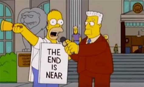 Meme Generator Homer The End Is Near Newfa Stuff