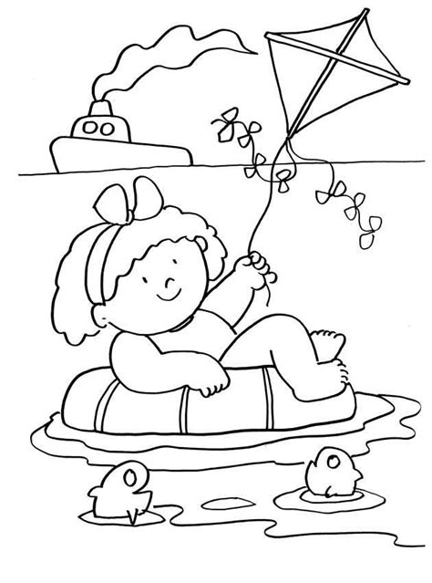 printable coloring pages  vacations   sea holidays
