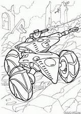 Coloring Futuristic Pages Wars Tank Autonomous Designlooter sketch template