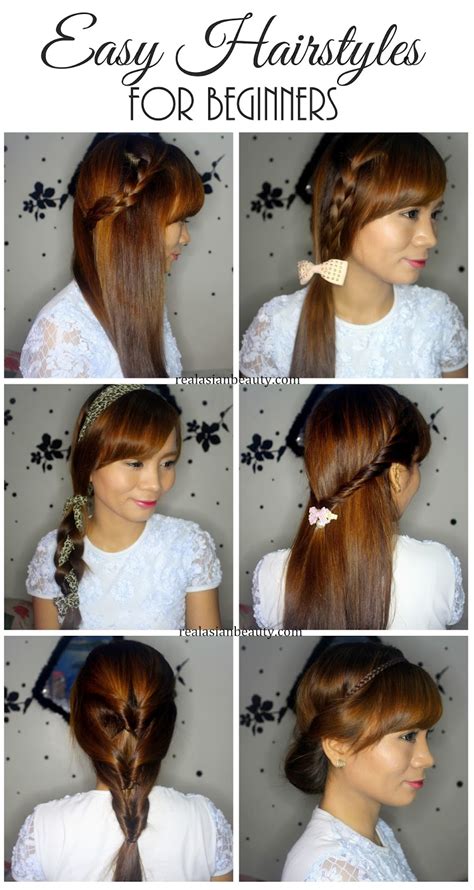 real asian beauty easy hairstyles  beginners
