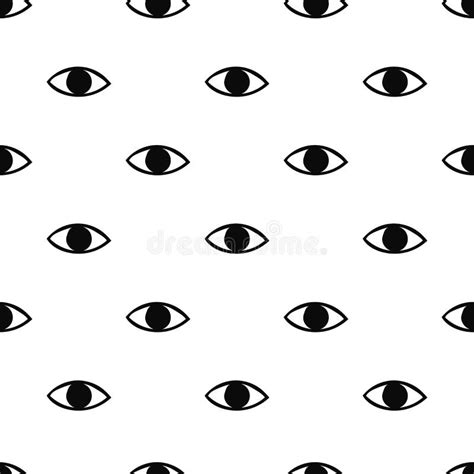seamless eyes pattern stock illustration illustration  stylish