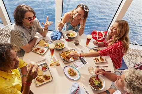 sailawaze cruise food    healthy  virgin voyages