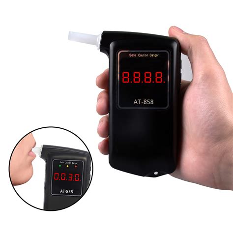 breathalyzer alcohol tester professional police digital breath quick