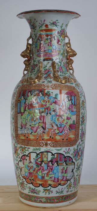 sehr grosse antike chinesische chinesische porzellan bemalte vase china  jh catawiki