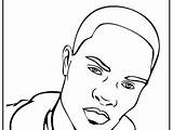 Kanye Coloring West Pages Getcolorings Famous People sketch template