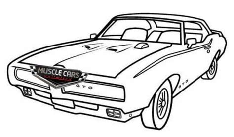 muscle cars coloring pages  coloringfoldercom cars