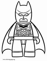 Coloring Lego Pages Superhero Heroes Universe Dc Super Contents sketch template