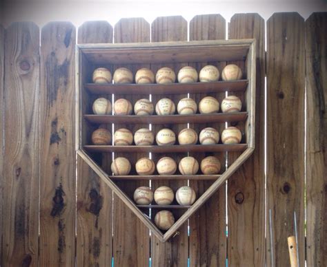 diy home plate baseball display case wood projects