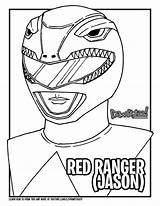 Coloring Power Ranger Red Pages Rangers Morphin Mighty Dino Charge Jason Comments Draw Book sketch template