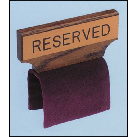 reserved sign pew accessories living grace catalog