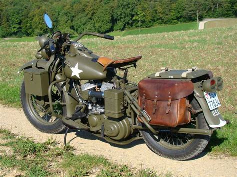 harley wla 750 1942 harleydavidsonchoppers military motorcycle