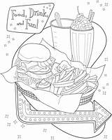 Diner Dover Dazzlings Doverpublications sketch template
