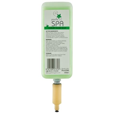 pacific spa luxury hand soap ml cartridge cleancare