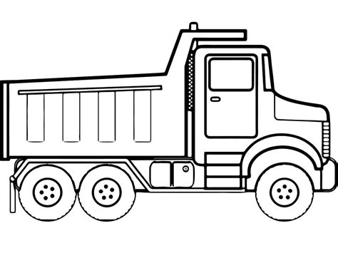 truck  print coloring page  printable coloring pages  kids